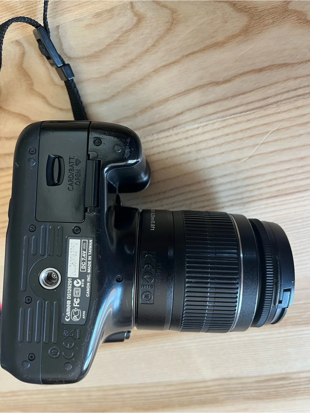 Canon EOS Rebel T3 (EOS 1100D) DSLR Camera